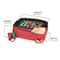 Santa's Bag 72ct. 3" Christmas Ornament Storage Box with Side Pockets